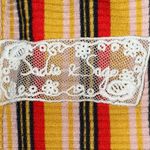 Sadie & Sage Women's Boho Wrap Tie Blouse Multicolor Striped Bell Sleeve S Photo 1