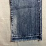 Vigoss  Collection Flare Jeans Size 11 (34" Waist) Embellished Pockets Frayed Hem Photo 6