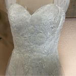 Lulus NWOT Blissfully Romantic White Tulle Off-the-Shoulder Maxi Dress Photo 4