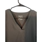 Hanes Black Comfort Fit Casual Short Sleeve V-Neck Stretch Scrub Top Women Sz S Photo 5