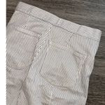 Madewell NWT  The Emmett Wide-Leg Crop Pant: In Smokey Grape Stripe Size 23 Photo 9