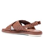 GOLO Criss Slingback Leather Sandal, Size‎ 8, NWT Brown Photo 13