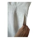 Boden Jumpsuit Women 10 White Linen Halterneck Sleeveless Wide Leg‎ NWT Preppy Photo 5