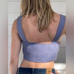 Free People Denim crop top Photo 1