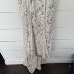 David's Bridal David’s Bridal DB Studio Women’s 10 Mermaid Lace Boho Wedding Dress Gown Photo 1