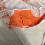 Adidas  Women Floral Print Tennis Skort Orange White Athleisure Size Small Photo 6