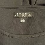 J.Crew  women’s Long-sleeve dress in jersey crepe side ruching black Size S NWOT Photo 3