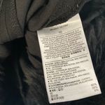 Banana Republic  Black Sleeveless Dress Faux Fur Hem Sz 10 Photo 3