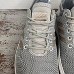 Adidas  grey & gold cloudfoam athletic Workout Shoes 6.5 Photo 2
