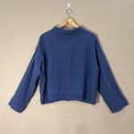 Bryn Walker Linen Button Up Shirt Size L Relaxed Lagenlook Pockets Minimalist Photo 6