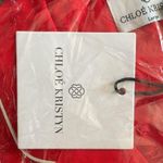 Chloé Chloe’ Kristyn Red Pajama Set NWT Photo 2