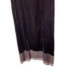Vintage Harari Silk Blend Dark Brown Velvet Maxi Dress Size M NWT Size M Photo 10
