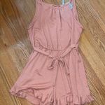 Caution to the Wind Coral romper Photo 0