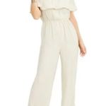 Thalia Sodi  jumpsuit size medium off the shoulder lined Photo 1