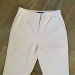 ZARA Woman Light Pale Pink Straight Leg Dress Pants Size 8 Photo 3