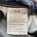 Kancan Skinny Jeans 13/30 Womens Distressed Medium Wash Denim Casual Blue Size undefined Photo 5