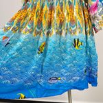 Johnny Was NWOT  Mixi Short Kaftan Fish Kimono Multicolor Dress Size S/M Photo 7
