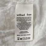 Aritzia ‎ Wilfred Free Shirt Womens Small White 100% Linen Neutral Minimalist Photo 5