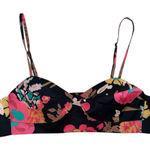 Anthropologie Mare Mare Cropped Bustier Floral Tropical Top Size Large Photo 0