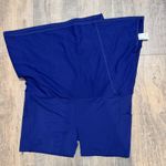 IBKUL Womens Solid Royal Blue Athletic Skort Pockets Medium Photo 3