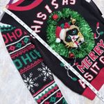 Grumpy Cat Funny 3D Ugly Christmas Women Sweater size XS/S Whimsical Holiday Black Photo 8