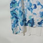 Jennifer Lopez  M Blue White Floral Tank Top Photo 4