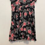 Hot Topic  Moth Floral Dress Black Gray Rose Bug Bugs Short Sleeve Mini Fit Flare Photo 12