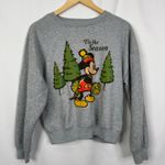 Disney  Mickey Mouse Christmas Holiday Tis The Season Sweatshirt Size S Photo 1