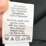 Madewell Womens 10 Anywhere Dress Mini Skater Black White Tweed Faux Leather Photo 10