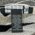 INC International Concepts Southwestern Boho Fringe Cream Cover Cardigan Size M Black Size M Photo 6