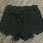 NYDJ  TUMMY TUCK JEANS BLACK DENIM SHORTS SIZE 6 GUC #4073 Photo 7