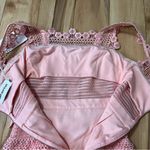 Self Portrait Self-Portrait Pink Lace Floral Flounce Mini Dress - Size US 2- NWT Photo 11