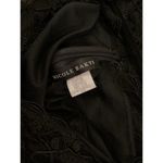 Nicole Bakti vintage  Silk Embellished Plunge Neck Long Evening formal maxi Dress Photo 5