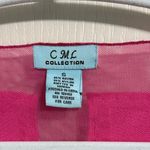 💖 CML Collection Pink & Orange Beaded Mesh Long Sleeve Y2K Top Photo 6