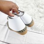 UGG  W Caleb Mouse Fringe Nubuck Slip on Leather Booties‎ Moccasins Size 11 Photo 6