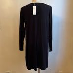Eileen Fisher NWT  Black Ballet Tunic Long Sleeve Top Viscose Small Petite $178 Photo 7