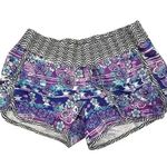 Athleta  Women's Floral Board Shorts Size 6 Multicolor Mid Rise Photo 0