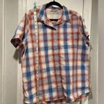 Eddie Bauer  Women Nylon Vented Activewear Adventurer Short Sleeve Shirt Size L T Photo 4