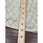 Bandolino Womens S Vintage Cream Shorth Sleeve Open Knit Cardigan Sweater Dress Photo 6