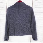 Jones New York Swiss Dot Knit Blazer Jacket Black White 4P Photo 8