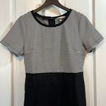 Loft Thick Knit Short Sleeve Structured Career Mini Dress - Size 12P Photo 3