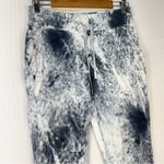 Lululemon Athletic Warm Down Black/White Marbled/Tie-Dye Jogger Sweatpant Size 6 Photo 2
