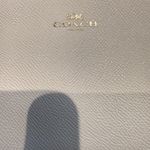 Coach Corner Zip Wristlet in Pink Pebble Leather Wallet Wristlet Purse NWOT S Photo 1