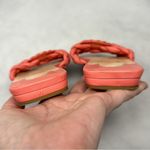 Christian Louboutin Marmela Leather Braided Square Toe Slide Mule Flat Sandals Photo 8