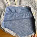 Free Planet Two-Toned Pullover Hoodie Tunic, Blue, Size M Photo 5