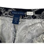 Karen Scott Women Size 14 Skirt Shorts Blue Paisley 28-189 Photo 3