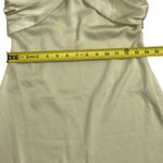 Princess Polly  Strapless Mini‎ Dress Sage Green Twist Front Party Cocktail 4 Photo 3