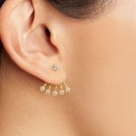 Nordstrom Golden Jacket Ear Climber Earrings Photo 1