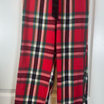 Victoria's Secret  Plaid Red Holiday Checkers Pajama Pants Size XS EIC #2070 Photo 0