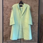 Lafayette 148 New York Mary Topper Stretch Open Jacket in Mint Size SP Green Photo 1